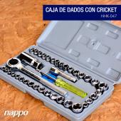 Kit de Dados con Cricket Nappo NHK-047 de 40 Piezas